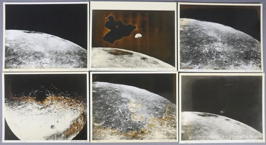 6 - Vintage Lunar Orbiter Photographs