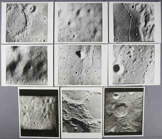 9 - Vintage Ranger Lunar Mission Photographs