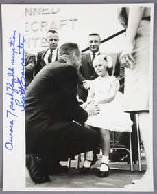 Scott Carpenter Signed Original NASA Photograph