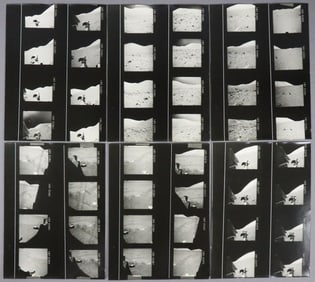 6 - Apollo 17 Original Lunar Film Contact Sheets #1
