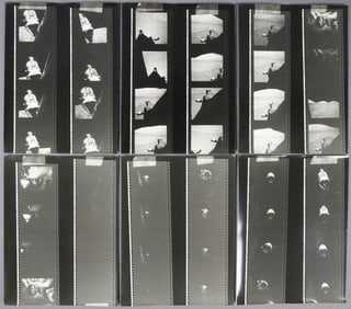 6 - Apollo 17 Original Lunar Film Contact Sheets #2