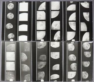 6 - Apollo 17 Original Lunar Film Contact Sheets #4