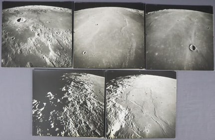 5 - Apollo 17 Lunar Orbit Proof Photographs #1