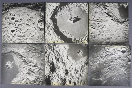 6 - Apollo 17 Lunar Surface Proof Photographs