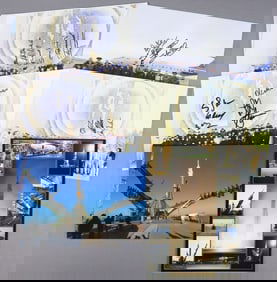 6 - Mike Baker's Soyuz Prime & Back Up Crew Signed Photographs