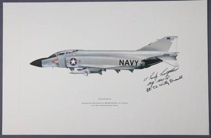 Phantom II Signed Concept Print