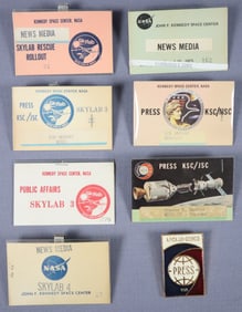 8 - KSC Press/Media Access Badges