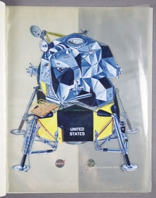 NASA Grumman Apollo Lunar Module Transparency Book