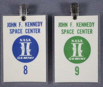 2 - Gemini 8 & 9 Launch Viewing Badges