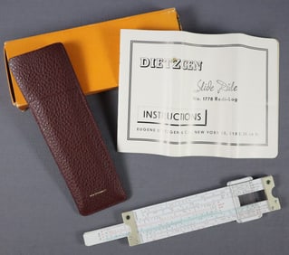 Dietzgen Engineers Slide Rule