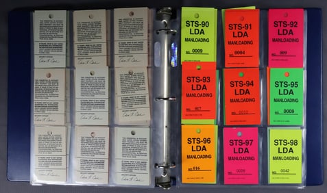 RARE: Pad Rescue "Launch Danger Area" Access Badge Binder