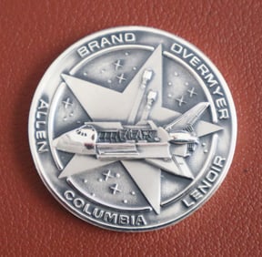 Woody Spring's STS-5 Robbins Medallion