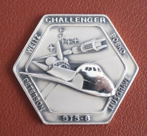 Woody Spring's STS-6 Robbins Medallion