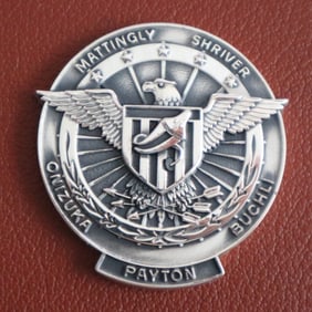 Woody Spring's STS-51C Robbins Medallion