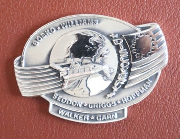 Woody Spring's STS-51D Robbins Medallion