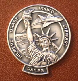 Woody Spring's STS-51J Robbins Medallion
