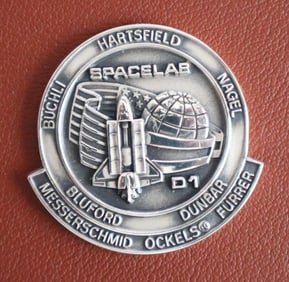 Woody Spring's STS-61A Robbins Medallion