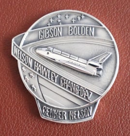 Woody Spring's STS-61C Robbins Medallion
