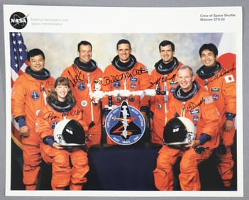 STS-92 Full Crew Signed NASA Lithograph