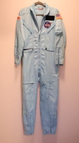 Space Shuttle Era Flight Suit with NASA Patches