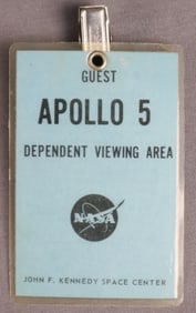 Apollo 5 Guest Dependent Viewing Area Badge