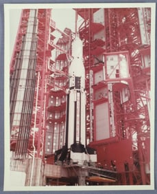 Apollo SA-8 Launch Pad Photograph