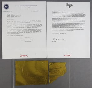 Apollo 11 Kapton Foil from Lunar Module "Eagle" #1