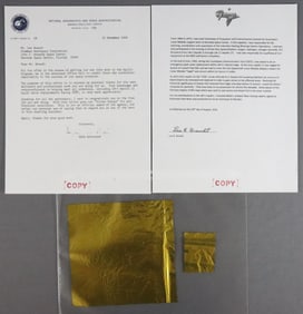 Apollo 11 Kapton Foil from Lunar Module "Eagle" #2