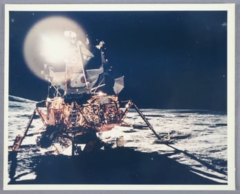 Apollo 12 Lunar Module Type 1 Photograph