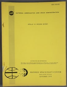 Apollo 13 Mission Report 1970