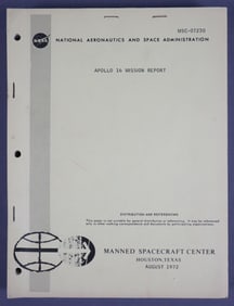 Apollo 16 Mission Report 1972