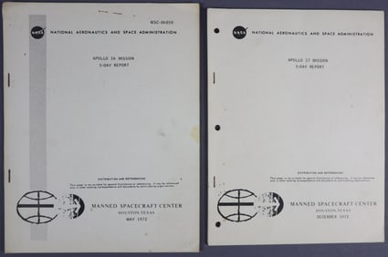 2 - Apollo 16 & 17 5-Day Reports 1972