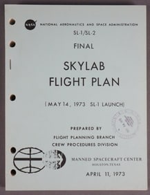 Skylab Final Flight Plan SL-1 Launch 1973