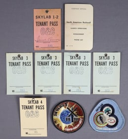 Skylab Tenant Passes, Patches & Launch Operations Phone List