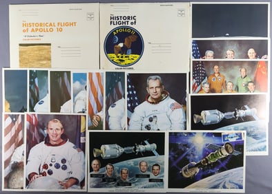 Vintage Apollo Era Lithograph Sets