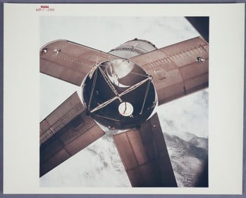 Apollo 7 NASA Red Numbered Type 1 S-IVB Photograph