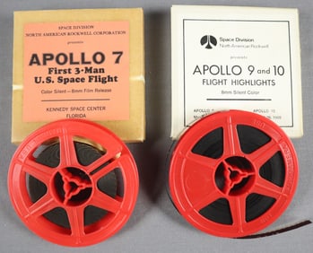 Rockwell Apollo 7, 9 & Apollo 10 Highlights Color Film