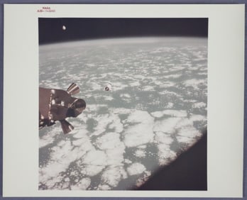 Apollo 9 NASA Red Numbered Multi Image Photograph