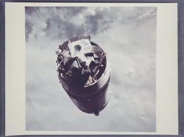 Apollo 9 Lunar Module Stowage Adapter Photograph