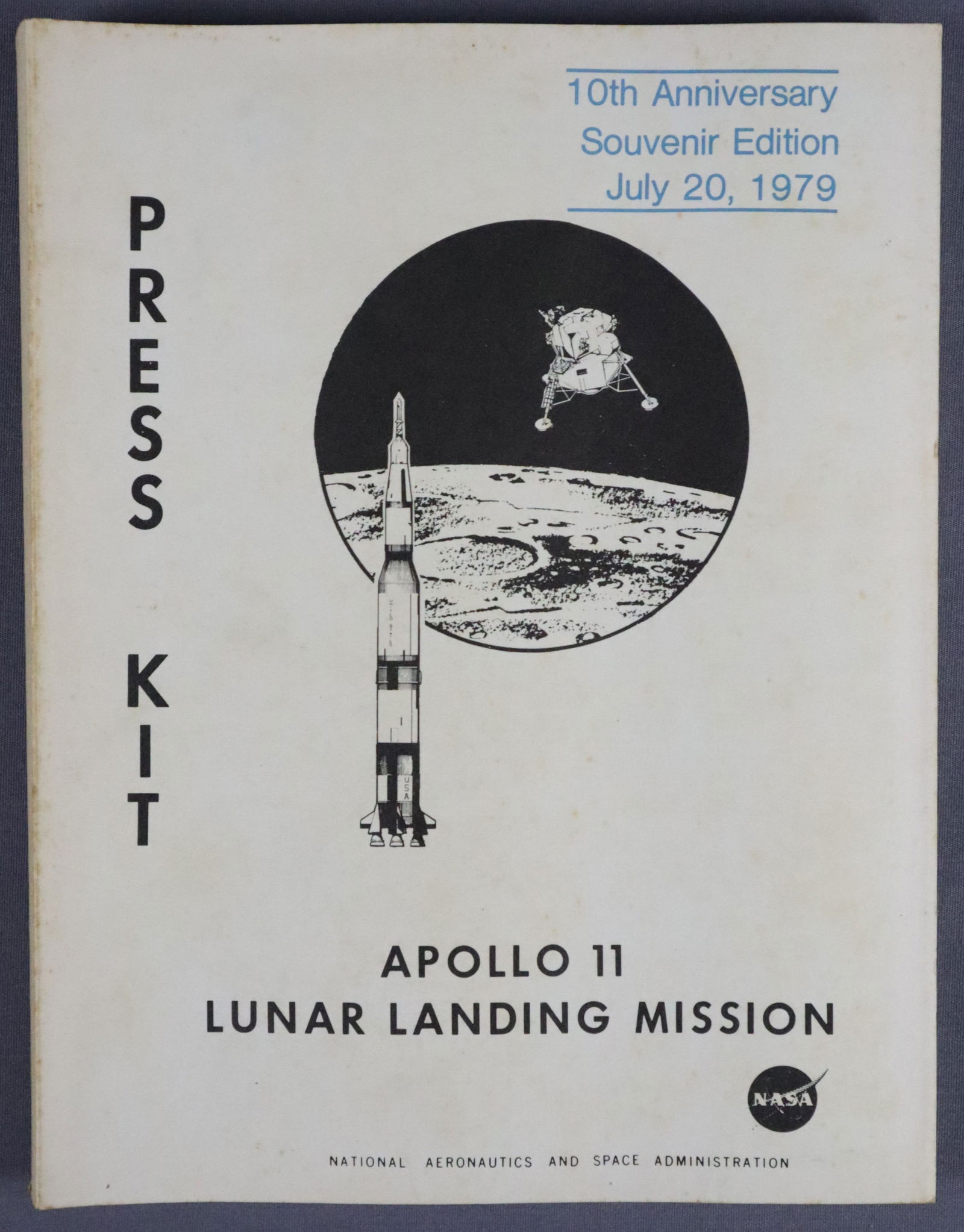 Apollo 11 10th Anniversary Press Kit (1 of 6)