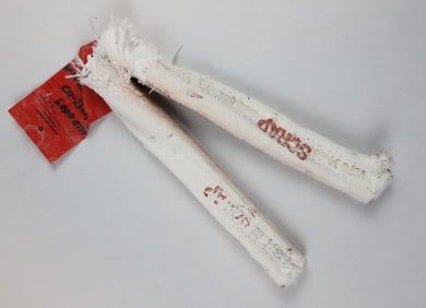 Space Shuttle Thermal Flexible Insulation Blanket with SCRAP Tag