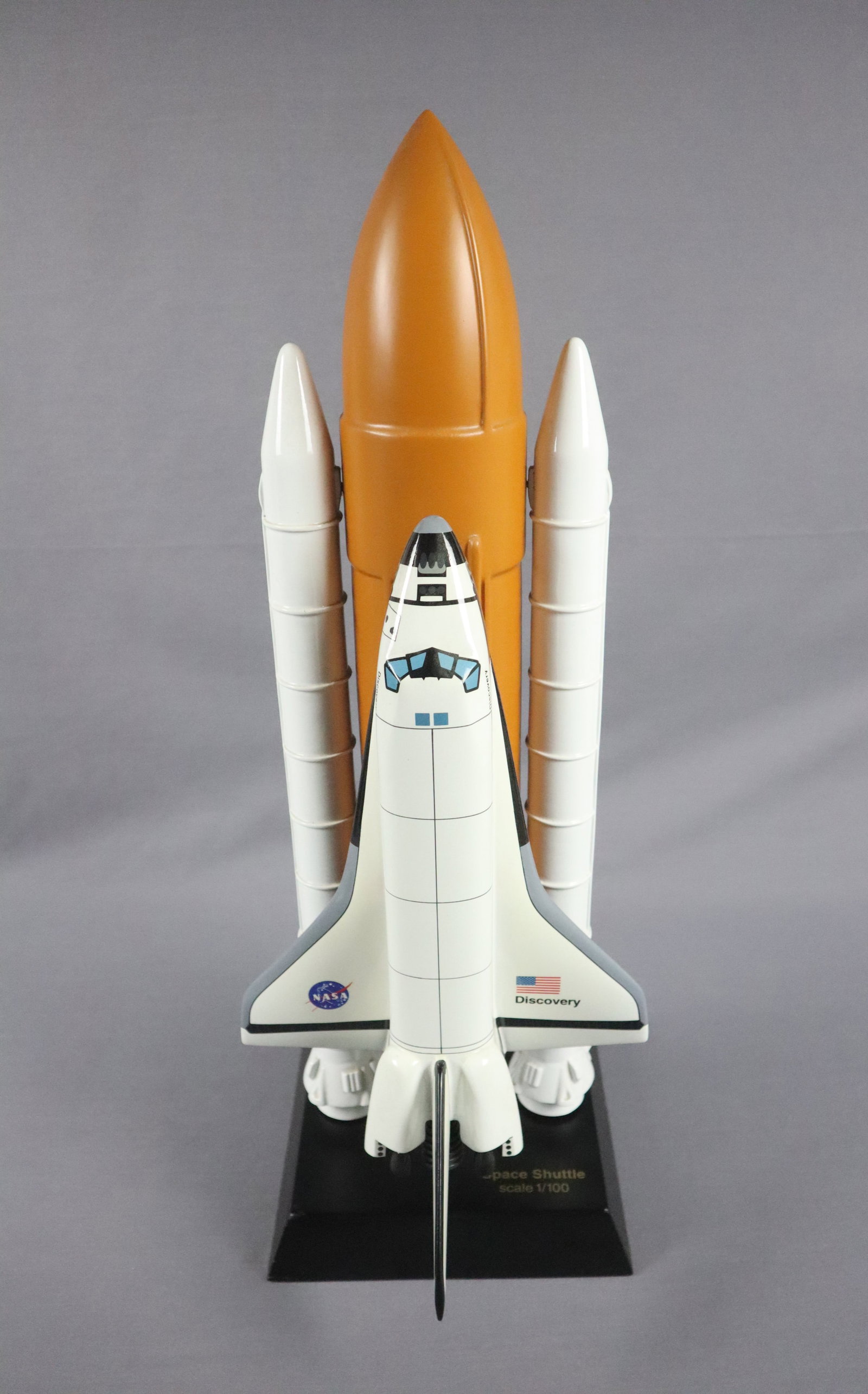 Space Shuttle Discovery Full Stack Mahogany Model (1 of 5)