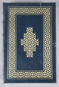 Gordon Cooper Signed Leather Bound Book "Leap of Faith"