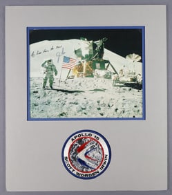 Apollo 15 Jim Irwin Signed Presentation