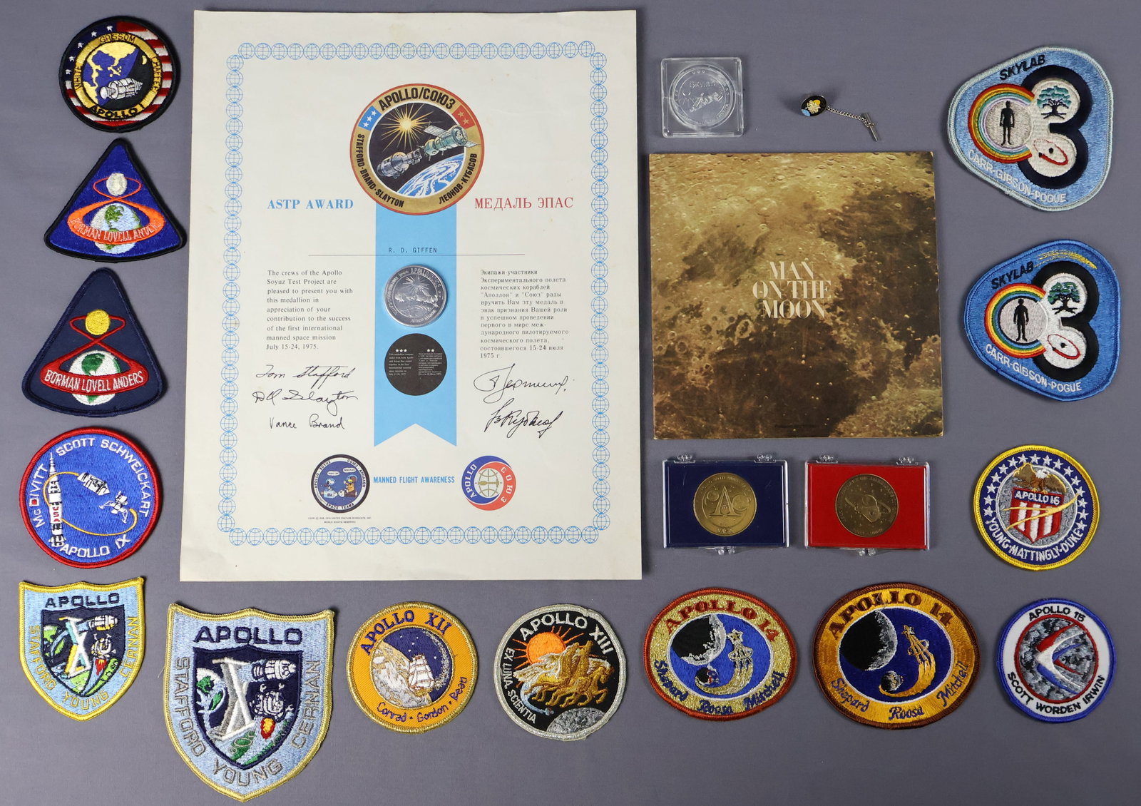 Bob Giffen's Apollo Program Souvenirs (1 of 6)