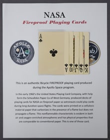 NASA Fireproof Playing Cards - Royal Flush