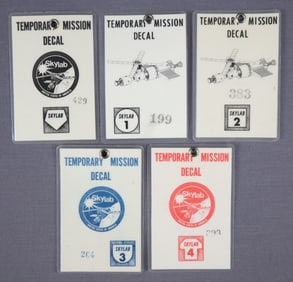 5 - Skylab Mission Access Badges