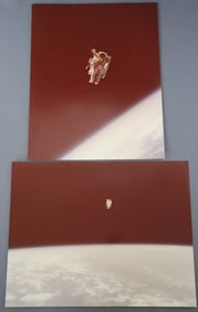 2 - Original NASA STS-41B EVA Photographs
