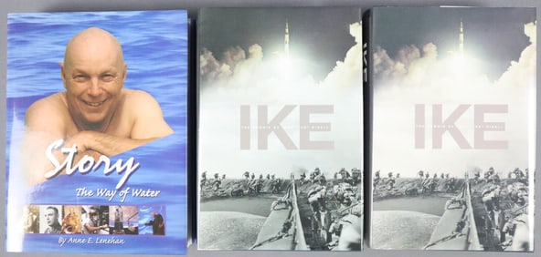 3 - Bob Giffen's Signed Books - "Story The Way of Water", "IKE - Memoir of Isom Ike Rigell