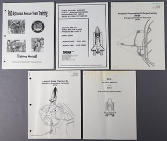 Shuttle Pad Procedures & Astronaut Rescue Team Training Manuals